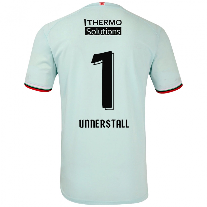 Kinderen Lars Unnerstall #1 Lichtgroen Uitshirt Uittenue 2024/25 T-Shirt België