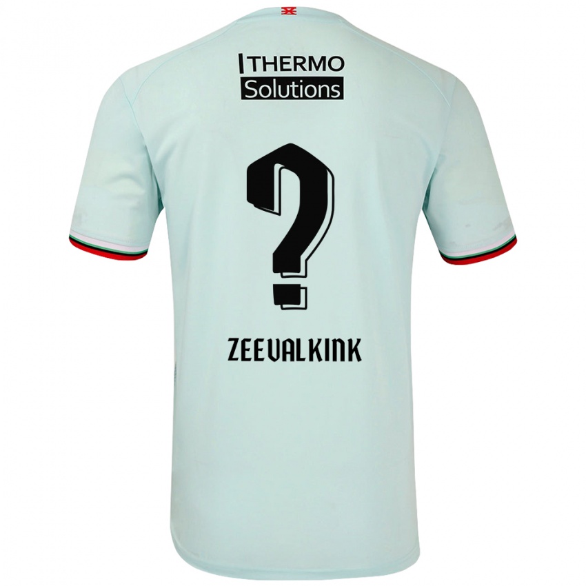 Kinder Leco Zeevalkink #0 Hellgrün Auswärtstrikot Trikot 2024/25 T-Shirt Belgien