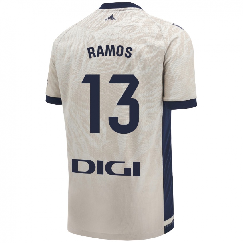 Enfant Maillot Darío Ramos #13 Gris Clair Tenues Extérieur 2024/25 T-Shirt Belgique