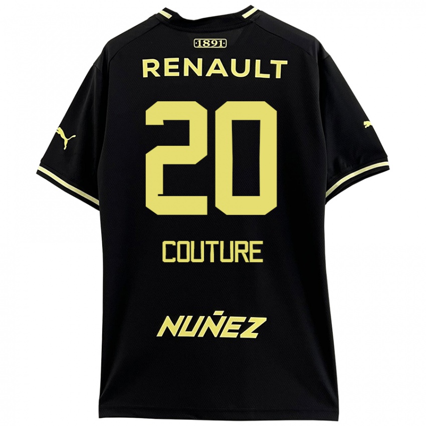 Kinderen Lorenzo Couture #20 Zwart Geel Uitshirt Uittenue 2024/25 T-Shirt België