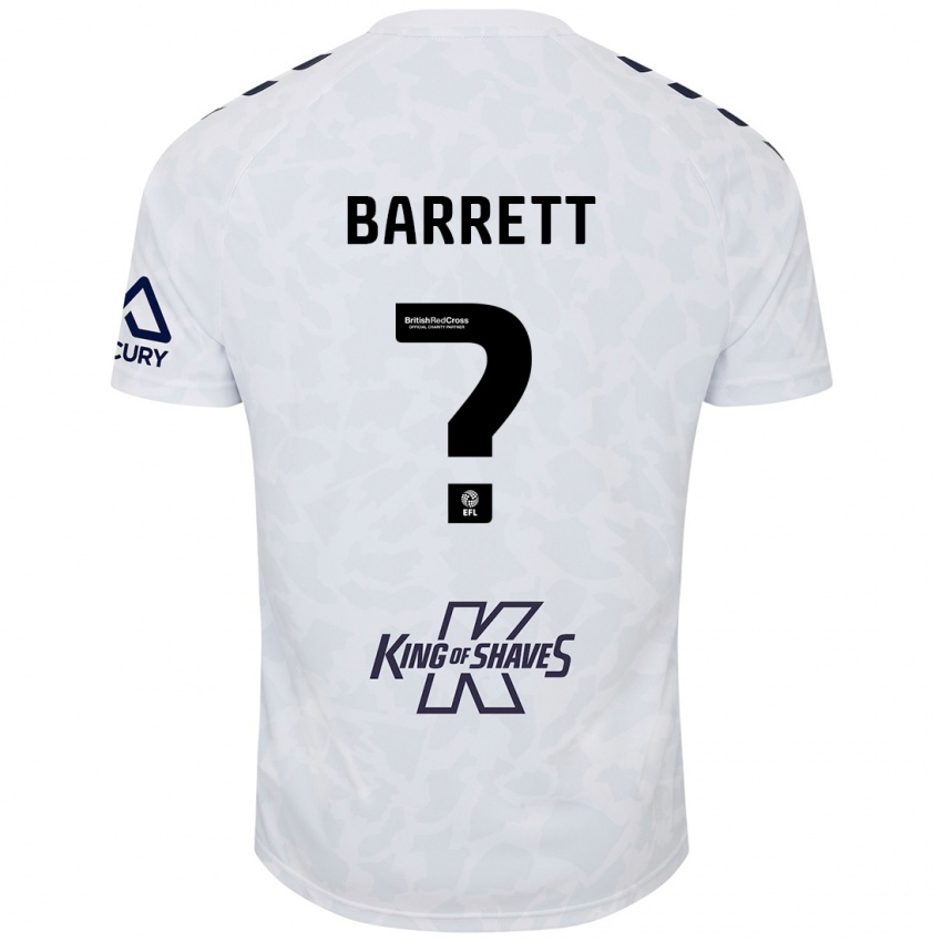 Kinderen Marlow Barrett #0 Wit Uitshirt Uittenue 2024/25 T-Shirt België