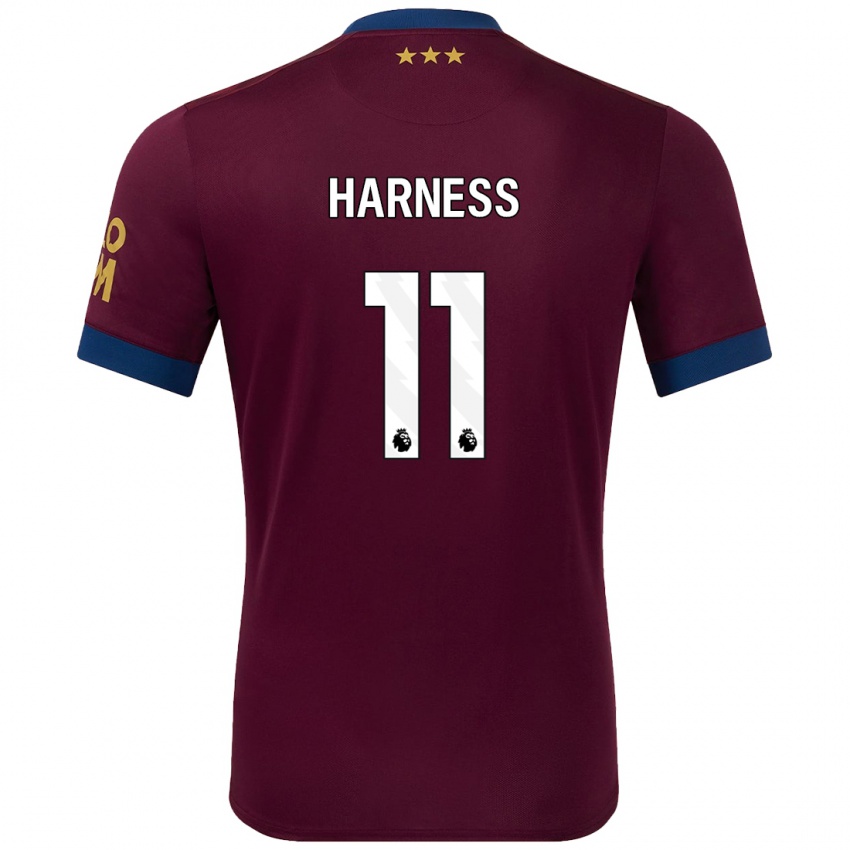 Kinderen Marcus Harness #11 Bruin Uitshirt Uittenue 2024/25 T-Shirt België