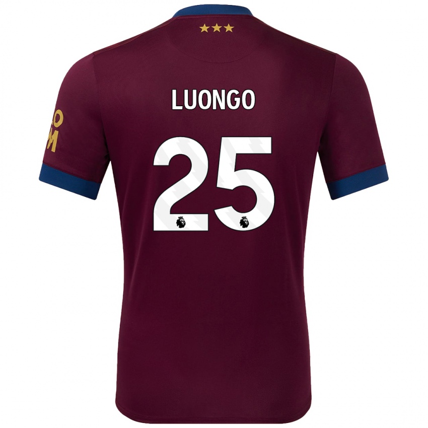 Kinderen Massimo Luongo #25 Bruin Uitshirt Uittenue 2024/25 T-Shirt België