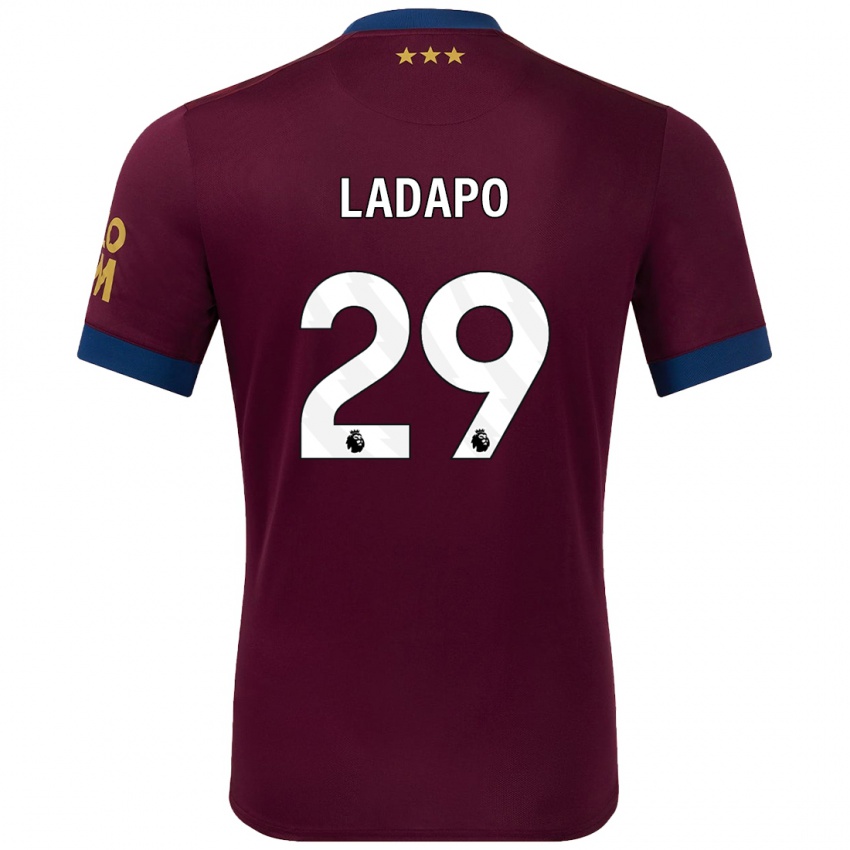 Kinderen Freddie Ladapo #29 Bruin Uitshirt Uittenue 2024/25 T-Shirt België