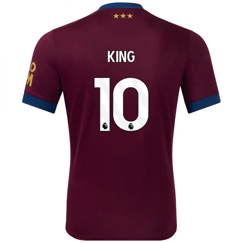 Kinderen Eloise King #10 Bruin Uitshirt Uittenue 2024/25 T-Shirt België