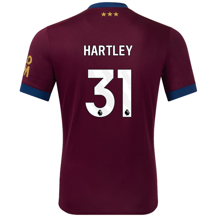 Kinderen Laura Hartley #31 Bruin Uitshirt Uittenue 2024/25 T-Shirt België