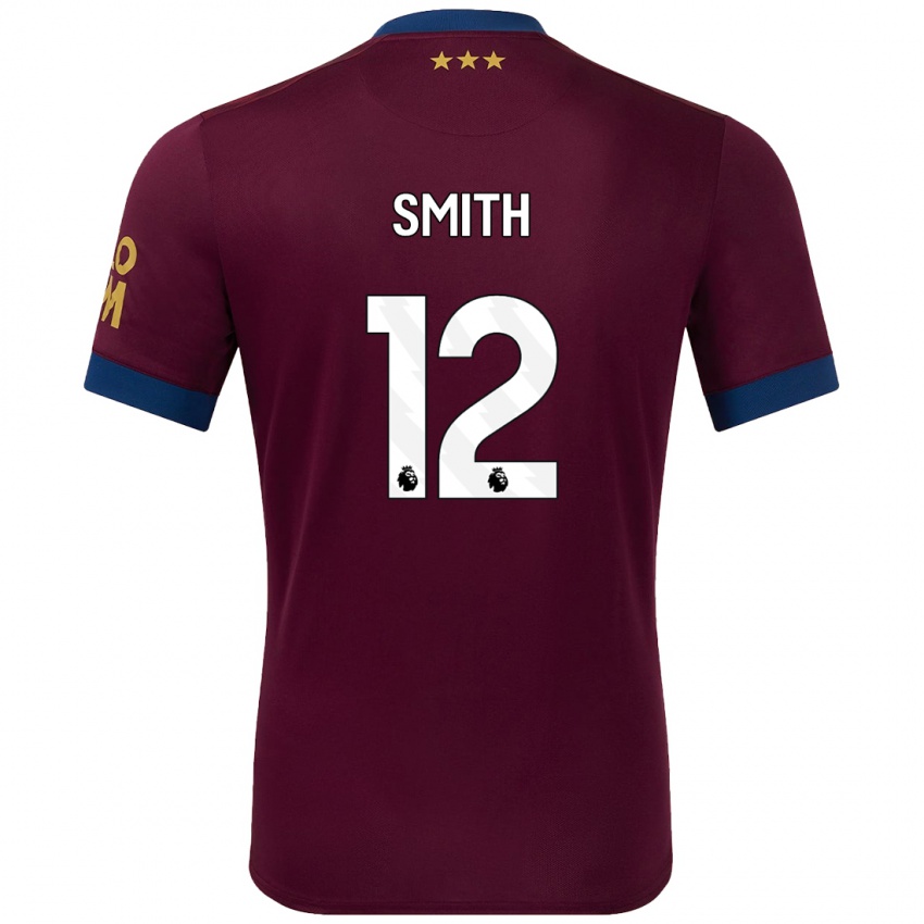 Kinderen Olivia Smith #12 Bruin Uitshirt Uittenue 2024/25 T-Shirt België