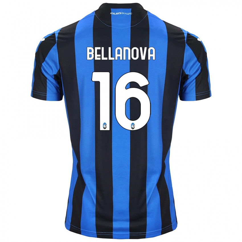 Herren Raoul Bellanova #16 Blau Schwarz Heimtrikot Trikot 2024/25 T-Shirt Belgien