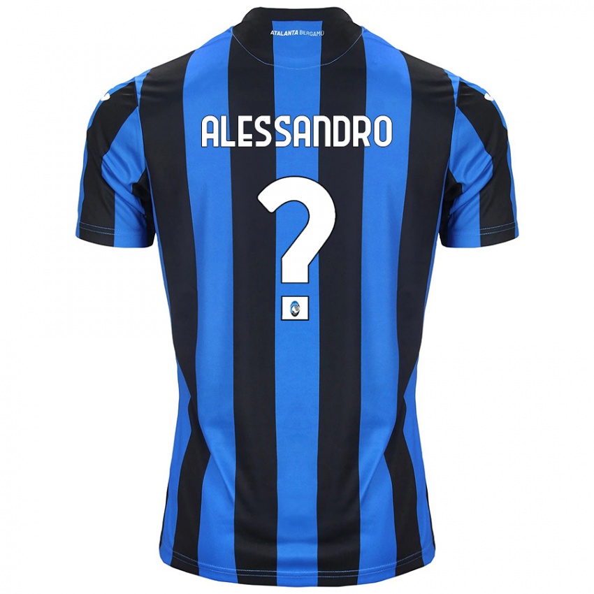 Herren Alessandro Rinaldi #0 Blau Schwarz Heimtrikot Trikot 2024/25 T-Shirt Belgien