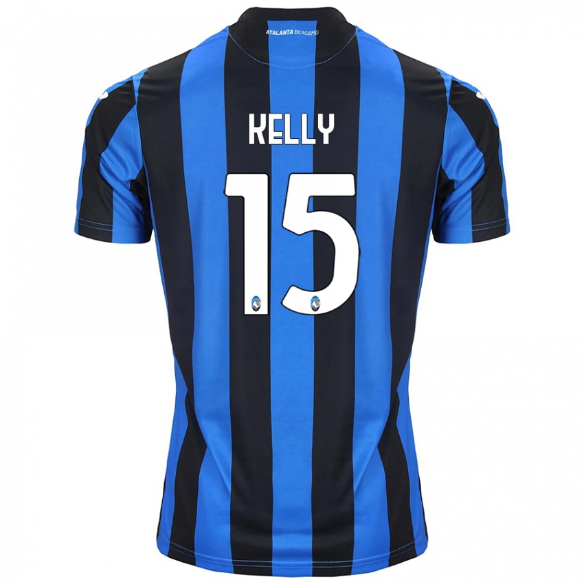 Herren Maegan Kelly #15 Blau Schwarz Heimtrikot Trikot 2024/25 T-Shirt Belgien