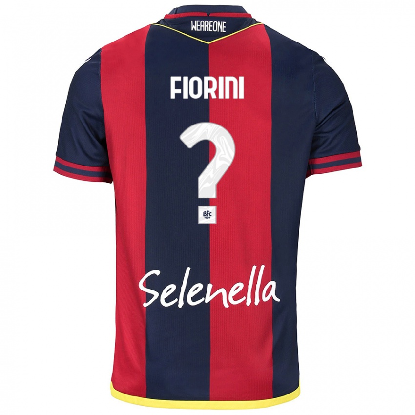 Herren Mattia Fiorini #0 Rot Königsblau Heimtrikot Trikot 2024/25 T-Shirt Belgien