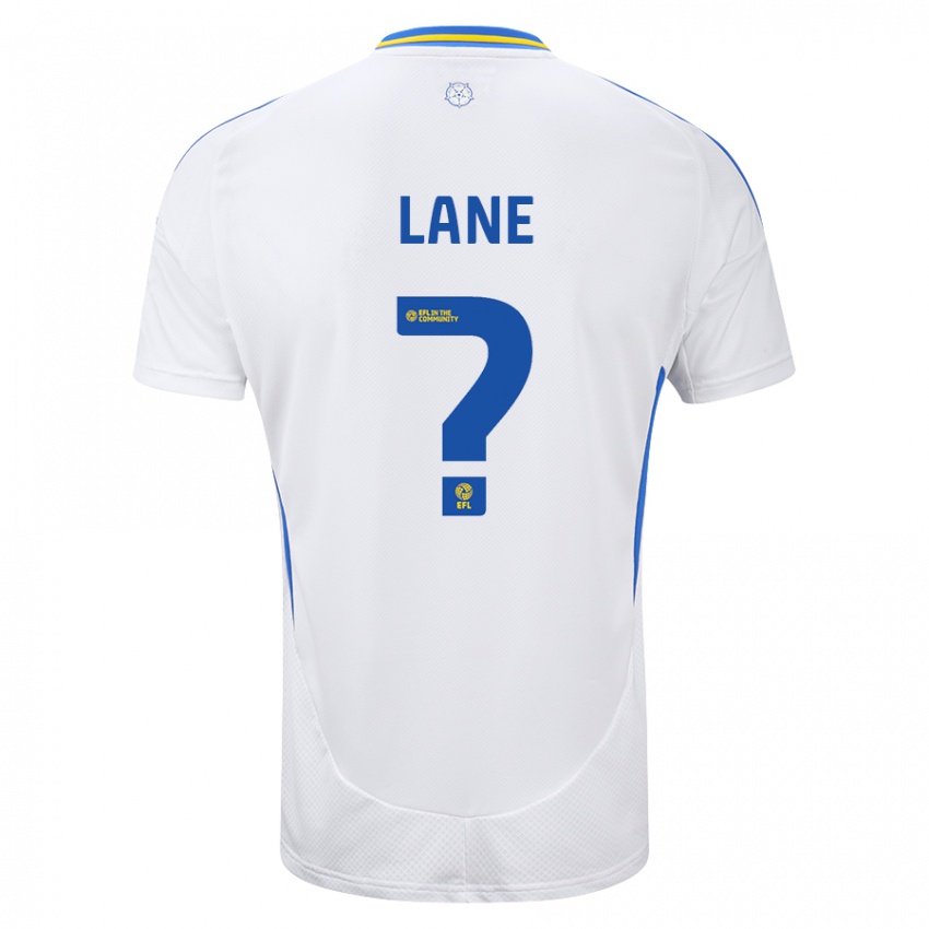 Heren Freddie Lane #0 Wit Blauw Thuisshirt Thuistenue 2024/25 T-Shirt België