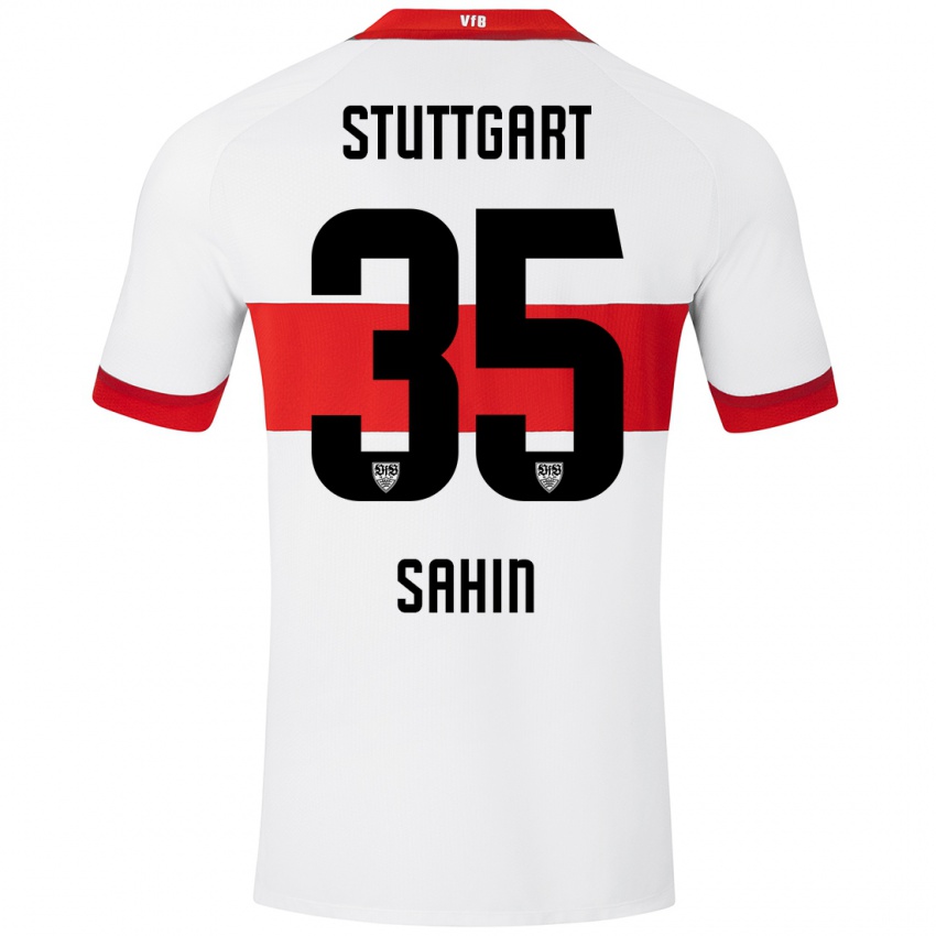 Heren Mehmet Sahin #35 Wit Rood Thuisshirt Thuistenue 2024/25 T-Shirt België