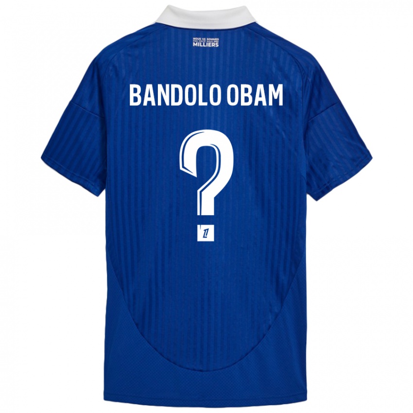 Heren Randy Bandolo Obam #0 Blauw Wit Thuisshirt Thuistenue 2024/25 T-Shirt België