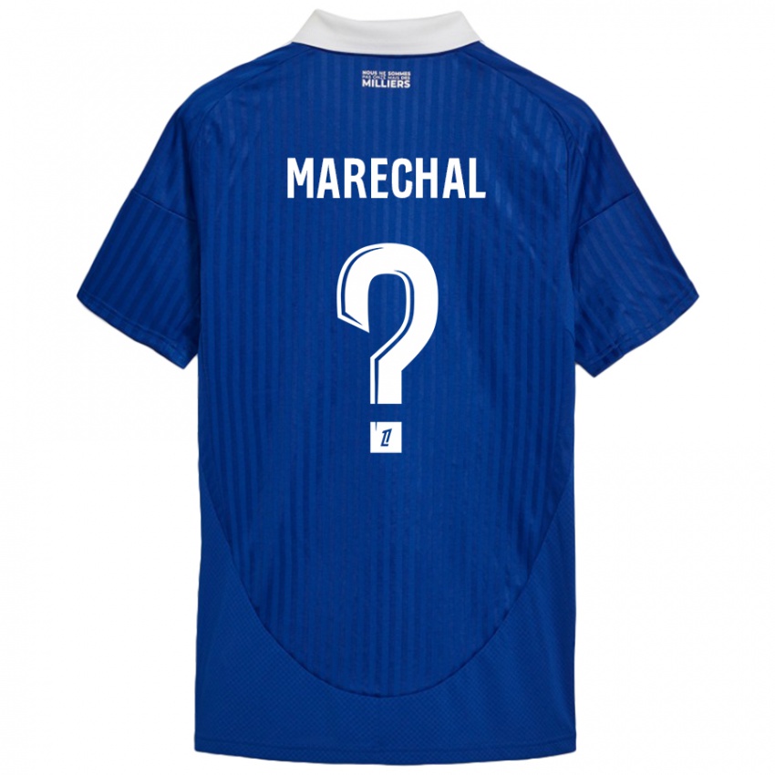 Heren Max Marechal #0 Blauw Wit Thuisshirt Thuistenue 2024/25 T-Shirt België