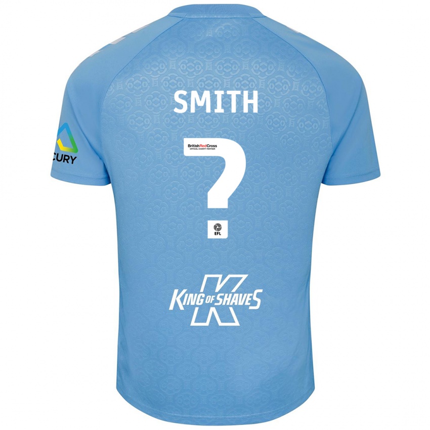 Heren Jayden Smith #0 Blauw Wit Thuisshirt Thuistenue 2024/25 T-Shirt België