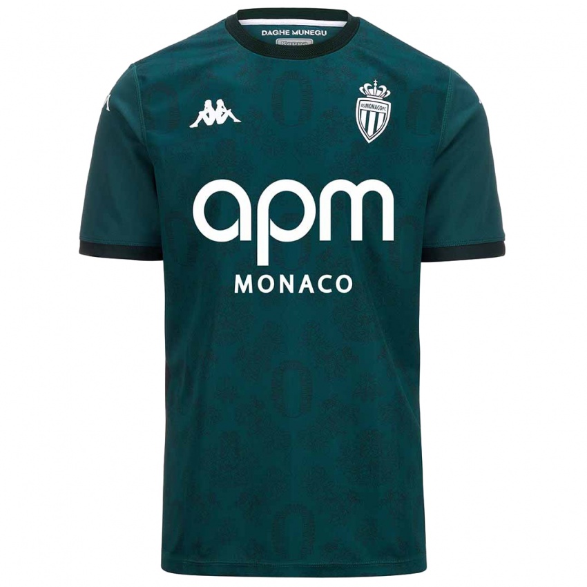 Homme Maillot Loïc Tiamuna Lubaki #0 Vert Foncé Tenues Extérieur 2024/25 T-Shirt Belgique