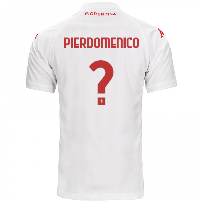 Heren Jacopo Di Pierdomenico #0 Wit Uitshirt Uittenue 2024/25 T-Shirt België