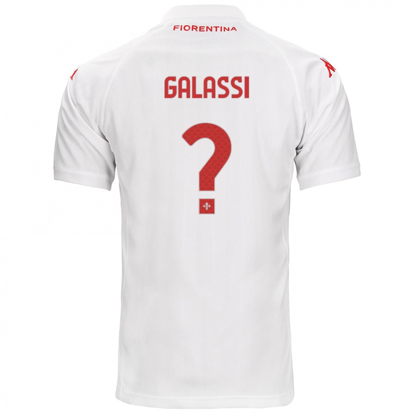 Heren Andrea Galassi #0 Wit Uitshirt Uittenue 2024/25 T-Shirt België