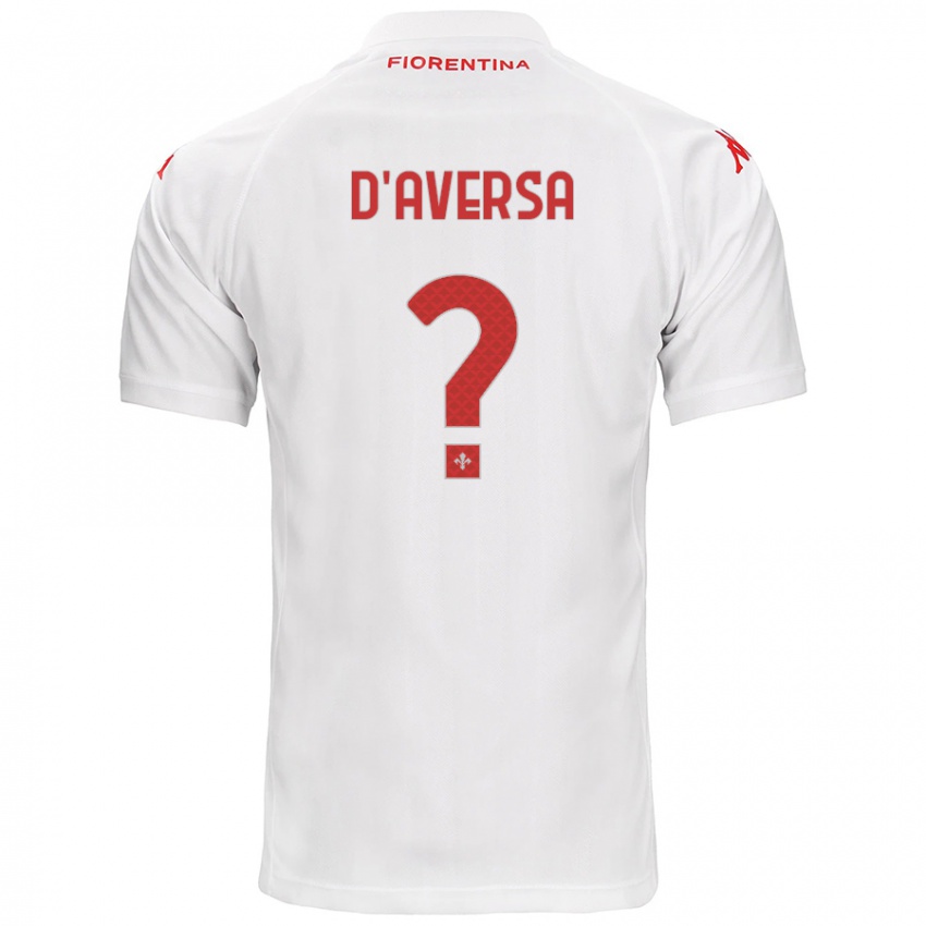 Heren Simone D'aversa #0 Wit Uitshirt Uittenue 2024/25 T-Shirt België