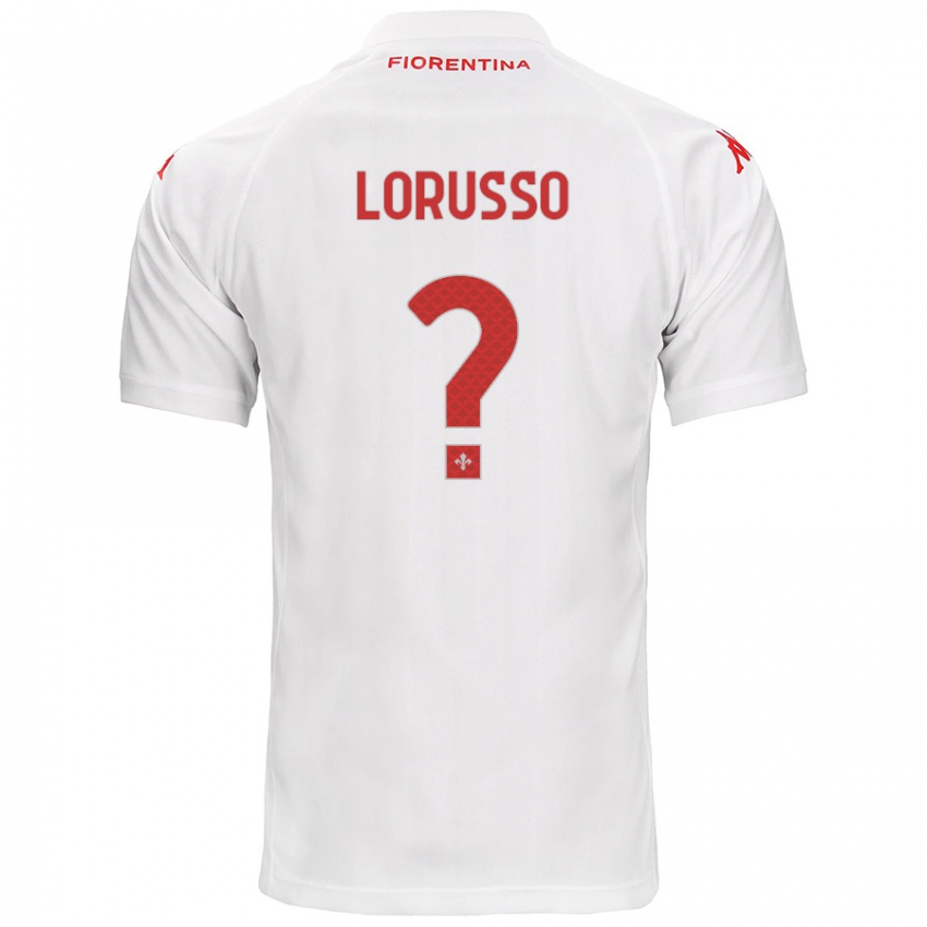 Heren Angelo Lorusso #0 Wit Uitshirt Uittenue 2024/25 T-Shirt België