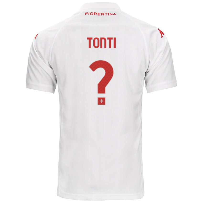 Heren Federico Tonti #0 Wit Uitshirt Uittenue 2024/25 T-Shirt België