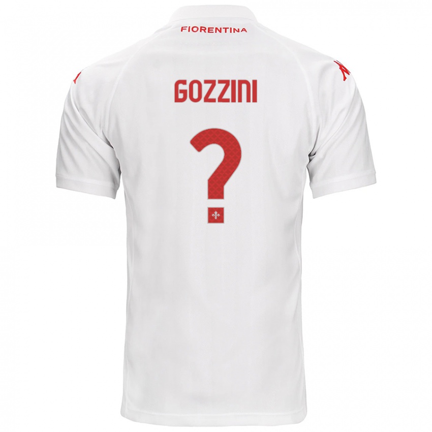 Heren Gozzini #0 Wit Uitshirt Uittenue 2024/25 T-Shirt België