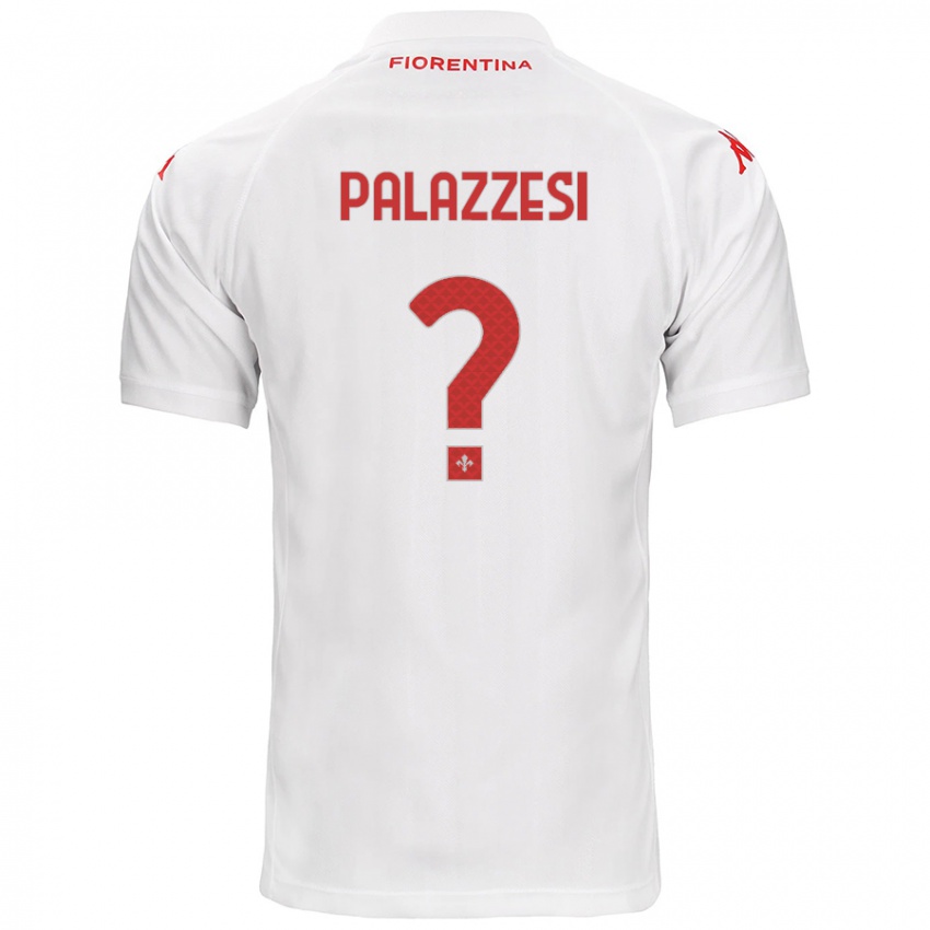 Heren Yuri Palazzesi #0 Wit Uitshirt Uittenue 2024/25 T-Shirt België