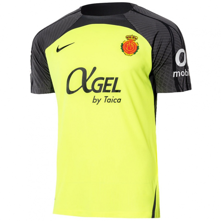 Heren José Copete #6 Fluorescerend Groen Zwart Uitshirt Uittenue 2024/25 T-Shirt België