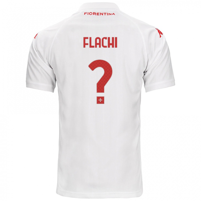 Dames Tommaso Flachi #0 Wit Uitshirt Uittenue 2024/25 T-Shirt België