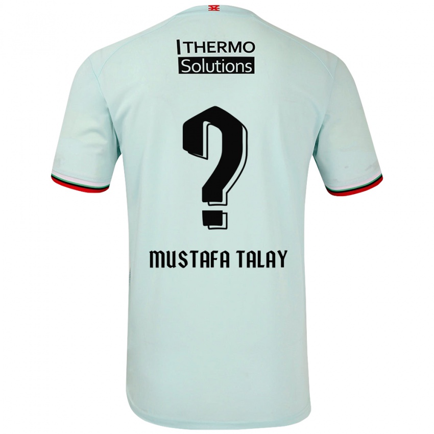 Dames Kaan Mustafa Talay #0 Lichtgroen Uitshirt Uittenue 2024/25 T-Shirt België