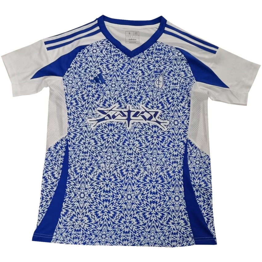 Dames Ornella María Vignola Cabot #9 Wit Blauw Uitshirt Uittenue 2024/25 T-Shirt België