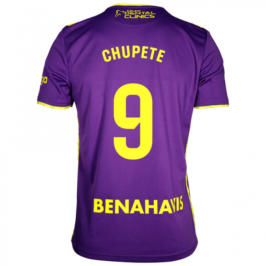 Dames Chupete #9 Paars Geel Uitshirt Uittenue 2024/25 T-Shirt België