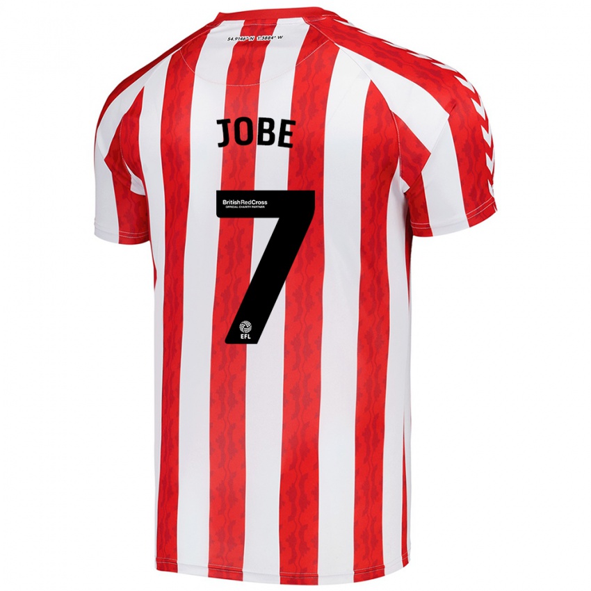 Kinderen Jobe Bellingham #7 Rood Wit Thuisshirt Thuistenue 2024/25 T-Shirt België