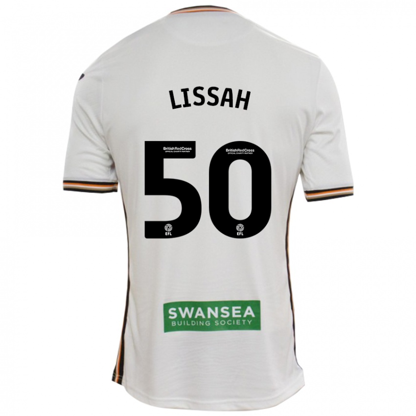 Kinderen Filip Lissah #50 Wit Thuisshirt Thuistenue 2024/25 T-Shirt België