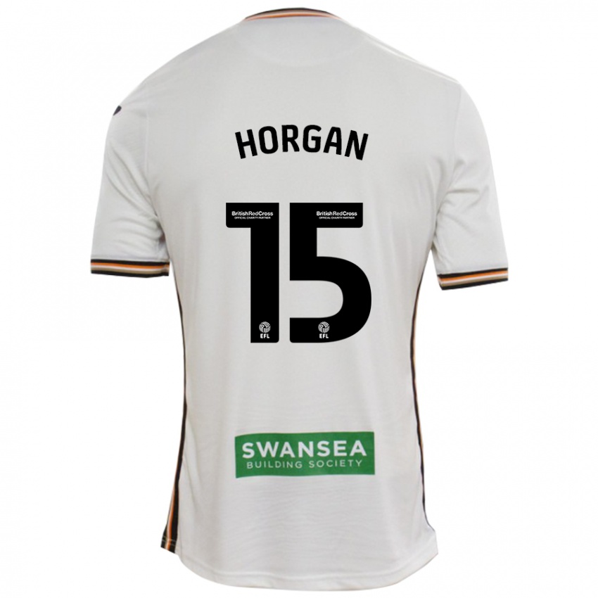 Kinderen Gwenan Horgan #15 Wit Thuisshirt Thuistenue 2024/25 T-Shirt België