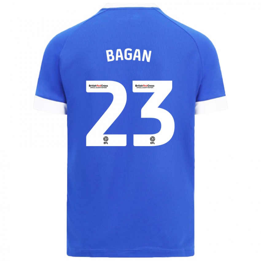 Kinderen Joel Bagan #23 Hemelsblauw Thuisshirt Thuistenue 2024/25 T-Shirt België