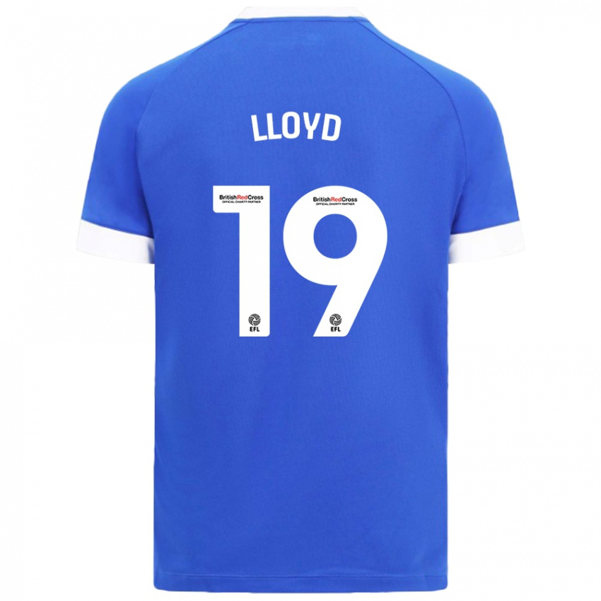 Kinderen Madison Lloyd #19 Hemelsblauw Thuisshirt Thuistenue 2024/25 T-Shirt België