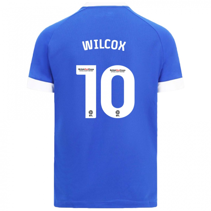 Kinderen Danielle Wilcox #10 Hemelsblauw Thuisshirt Thuistenue 2024/25 T-Shirt België