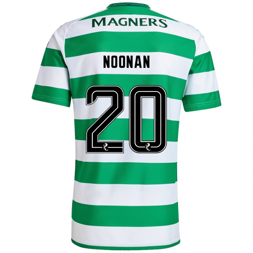 Kinderen Saoirse Noonan #20 Groen Wit Thuisshirt Thuistenue 2024/25 T-Shirt België