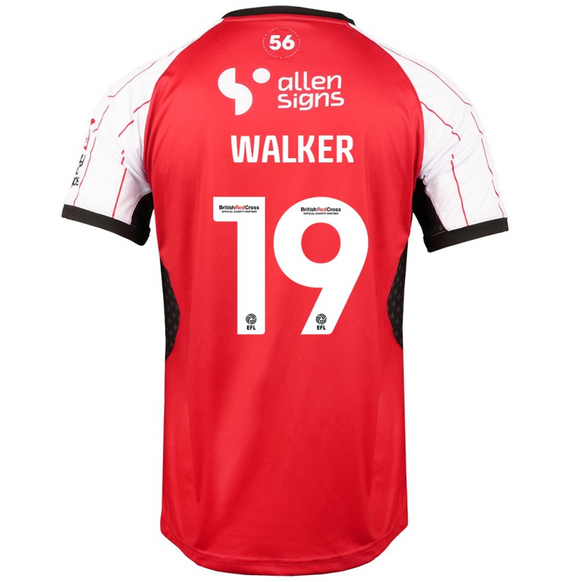 Kinderen Tyler Walker #19 Wit Thuisshirt Thuistenue 2024/25 T-Shirt België