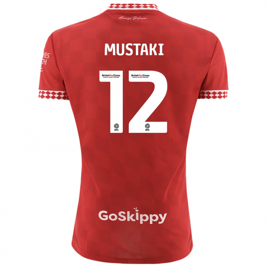 Kinderen Chloe Mustaki #12 Rood Thuisshirt Thuistenue 2024/25 T-Shirt België