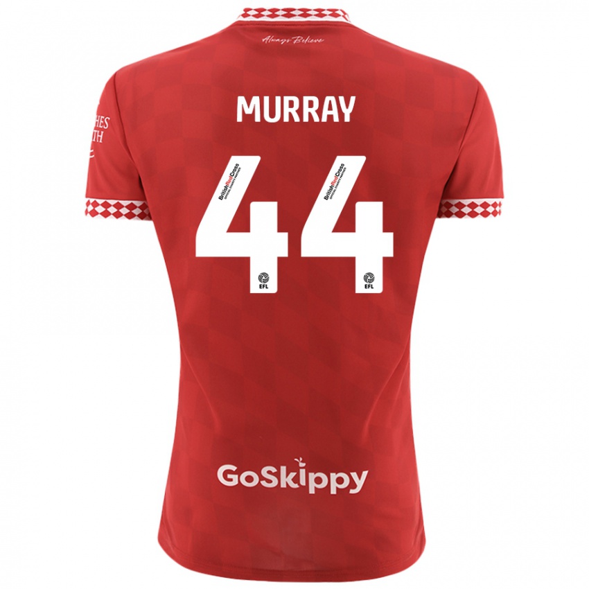 Kinderen Satara Murray #44 Rood Thuisshirt Thuistenue 2024/25 T-Shirt België