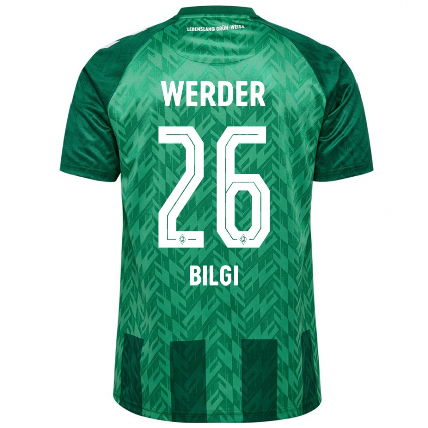 Kinderen Süleyman Bilgi #26 Groen Thuisshirt Thuistenue 2024/25 T-Shirt België