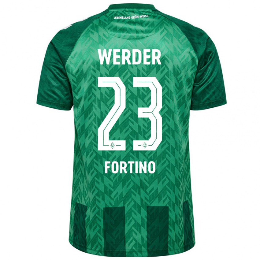 Kinderen Pierro Miguel Fortino #23 Groen Thuisshirt Thuistenue 2024/25 T-Shirt België