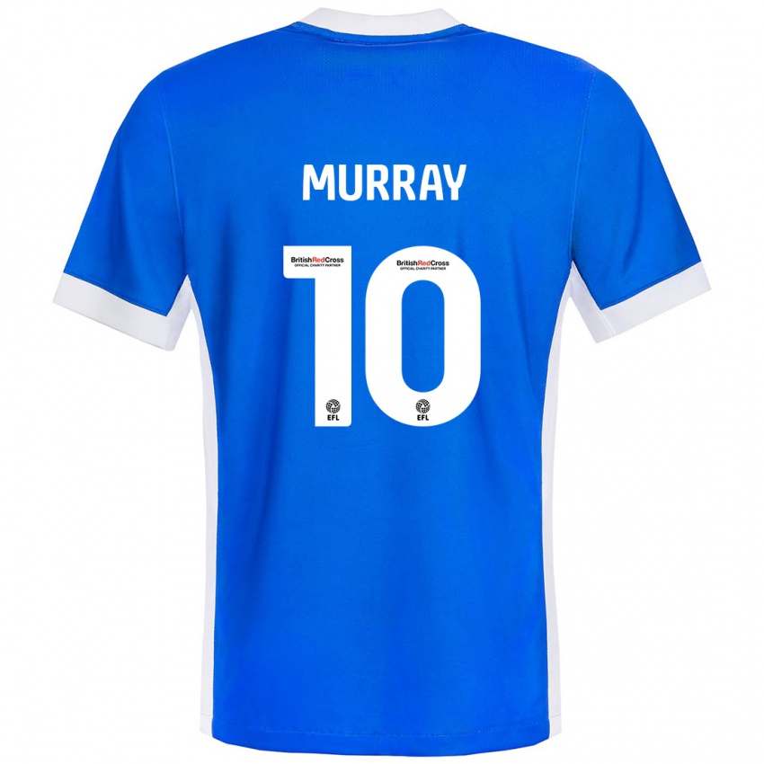 Kinderen Christie Murray #10 Blauw Wit Thuisshirt Thuistenue 2024/25 T-Shirt België