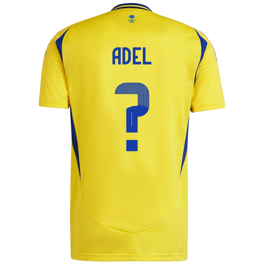 Kinderen Aida Adel #0 Geel Blauw Thuisshirt Thuistenue 2024/25 T-Shirt België