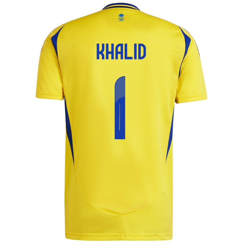 Kinderen Sara Khalid #1 Geel Blauw Thuisshirt Thuistenue 2024/25 T-Shirt België