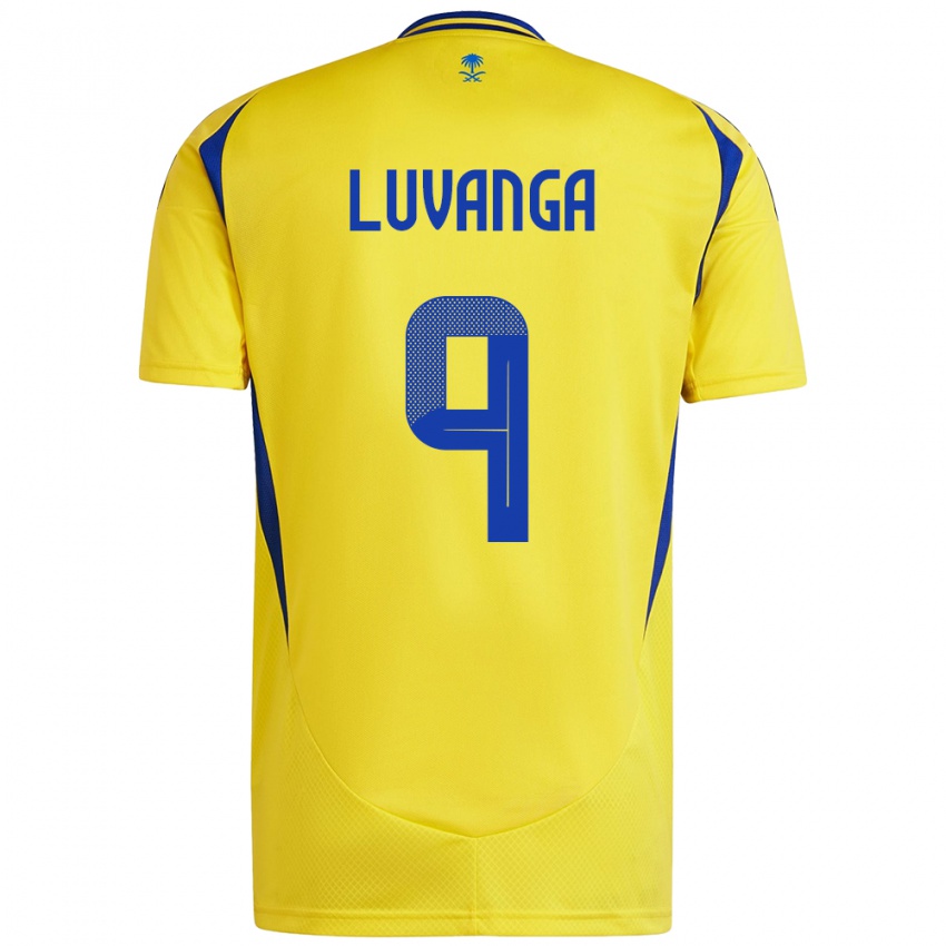 Kinderen Clara Luvanga #9 Geel Blauw Thuisshirt Thuistenue 2024/25 T-Shirt België