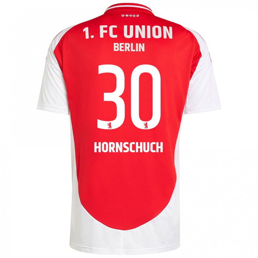 Kinder Sarah Hornschuch #30 Rot Weiß Heimtrikot Trikot 2024/25 T-Shirt Belgien